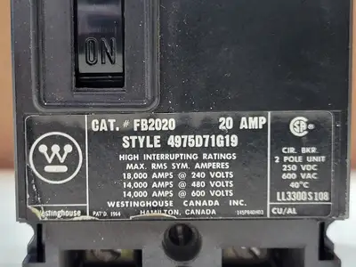 USED WESTINGHOUSE FB2020