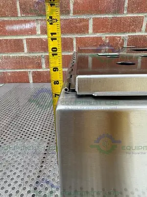 USED HOFFMAN A24H2008SSLP STAINLESS STEEL ENCLOSURE 24" X 10" X 20"