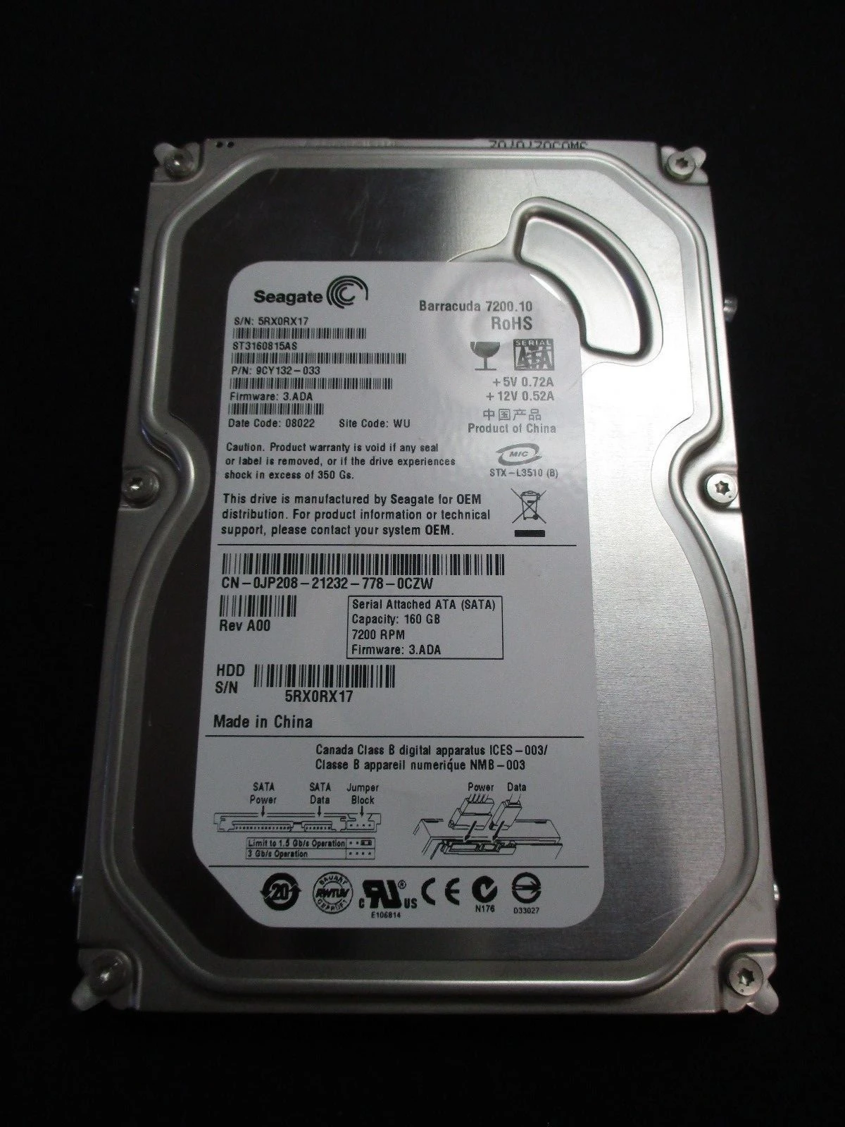 USED Seagate 9CY132-033