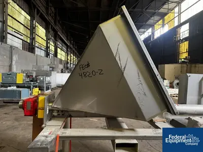 USED S. Howes 4" S Howes Inclined Screw Conveyor, S/S, Model 4C24