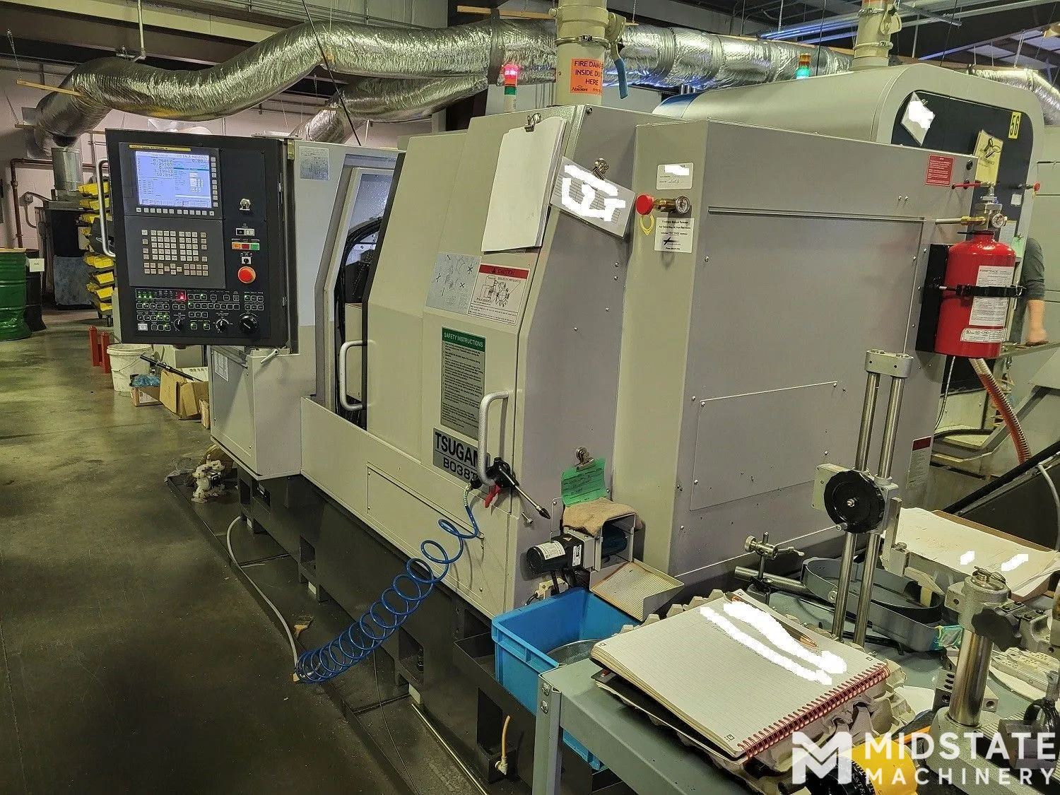 Tsugami B038T CNC Swiss Lathe, New in 2021