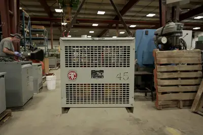 45 KVA 480V to 208V/120V Isolation Transformer