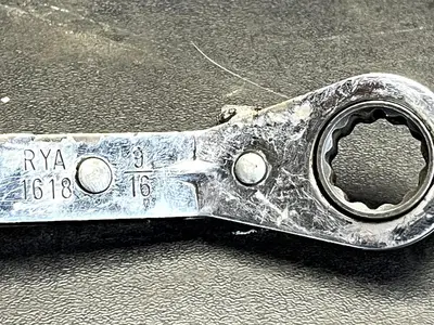 Blue-Point Tools RYA1618 1/2in. X 9/16in. 12 Point Offset Ratcheting Box Wrench
