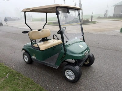 (1) 2015 E-Z-Go golf cart with a Kawasaki gas engine, does not include Club canopy, ball cover, club...