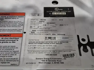 USED SIEMENS TIASTAR
