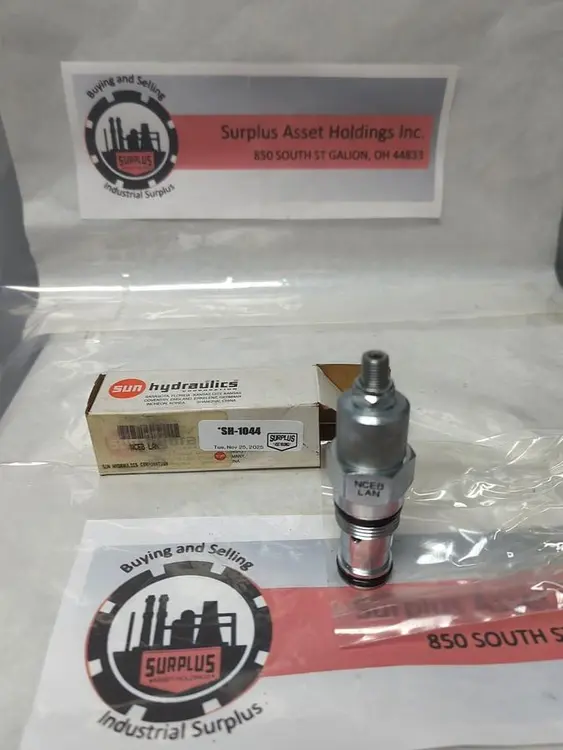 New | in-Stock SUN HYDRAULICS NCEB LAN Pump & Valve Parts Ohio US | Surplus Asset Holdings #1236358
