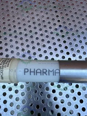 USED AFLEX PHARMALINE 1815-FH-005  SILICONE HOSE 12" W/ 1" SANITARY FITTING