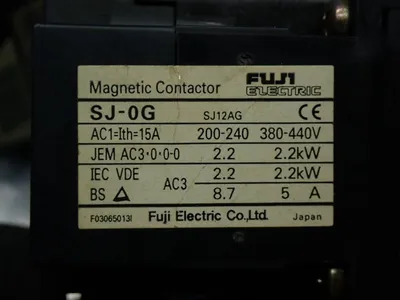 USED FUJI ELECTRIC SJ0G
