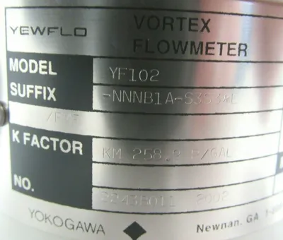 NEW YOKOGAWA YF102-NNNB1A-S3S3*E FLOWMETER YF102NNNB1AS3S3E