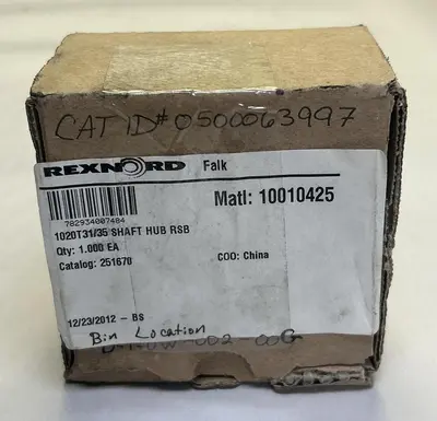 New | in-Stock REXNORD 1020T31/35 Shafts Ohio US | Surplus Asset Holdings #1239807