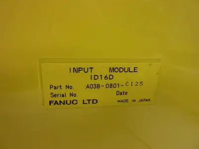 USED FANUC A03B-0801-C125