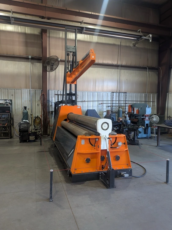Used 2021 ROCCIA HR4W 3600 Plate Bending Rolls including Pinch Illinois US | Revelation Machinery #1469311