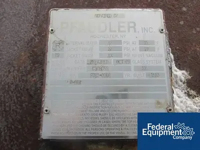 USED Pfaudler 2,000 Gal Pfaudler Glass-Lined Reactor