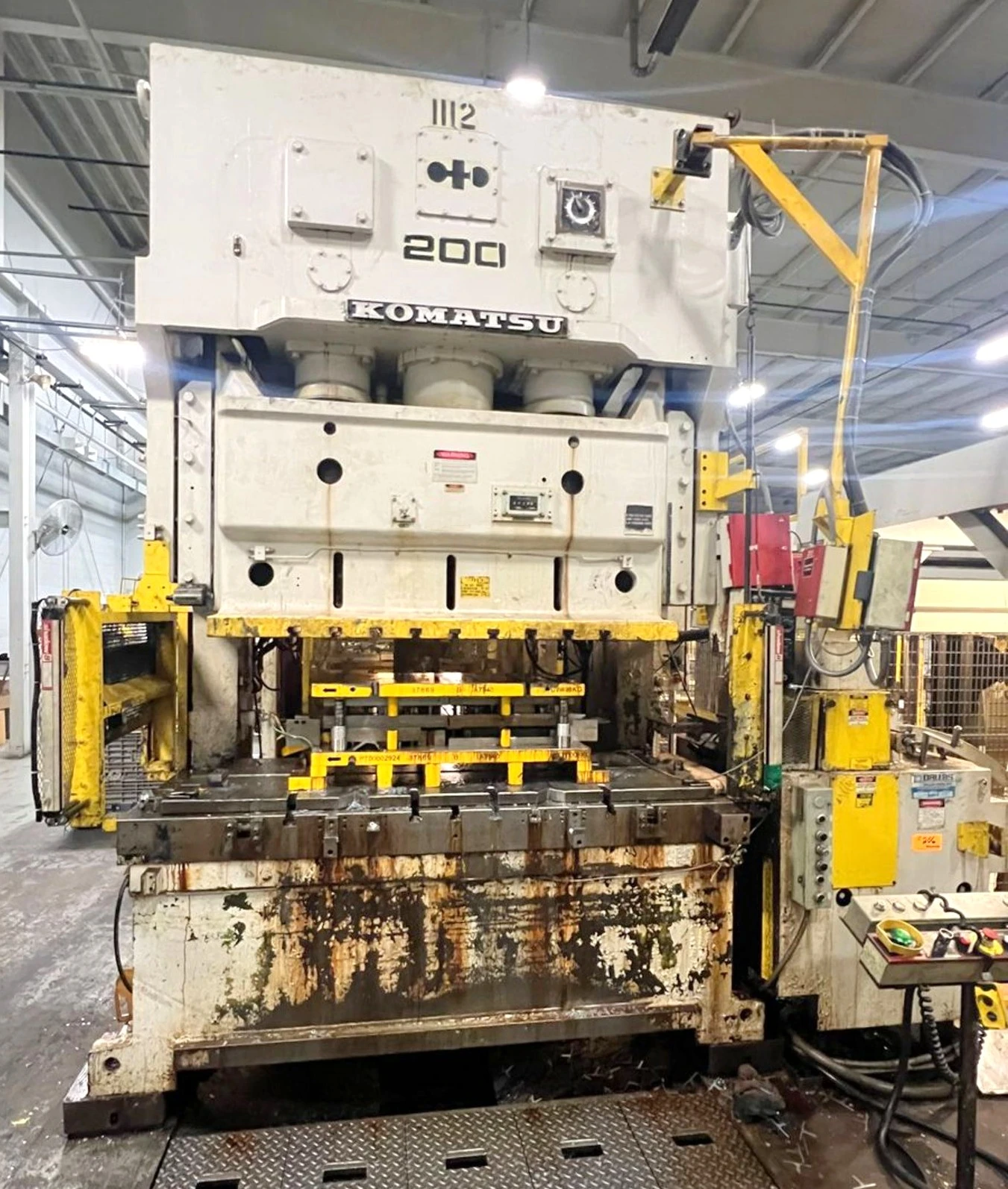 USED 1987 KOMATSU PRESSES KOMATSU OBW200-2 PRESS