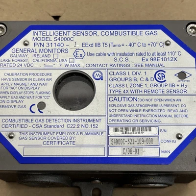 USED GENERAL MONITORS 31140-1