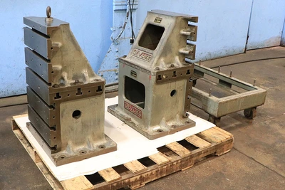 USED DeVlieg 30"H x 16-1/2"W x16"D Cast Iron