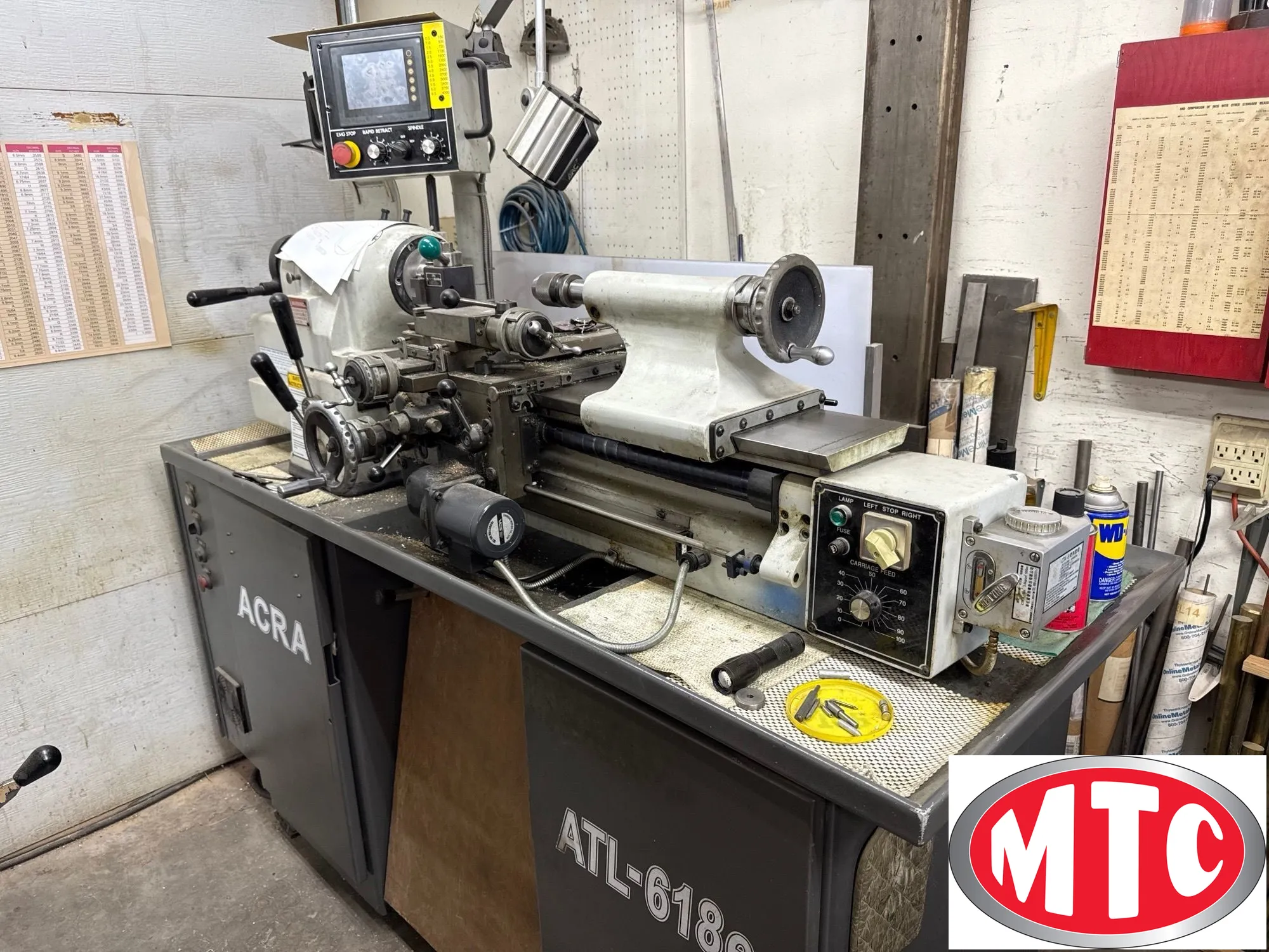2 ACRA ATL618E, Like Harding tool room HLV-EM