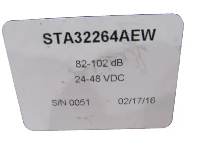 NEW SUPERIOR SIGNALS STA32264AEW BACK UP ALARM