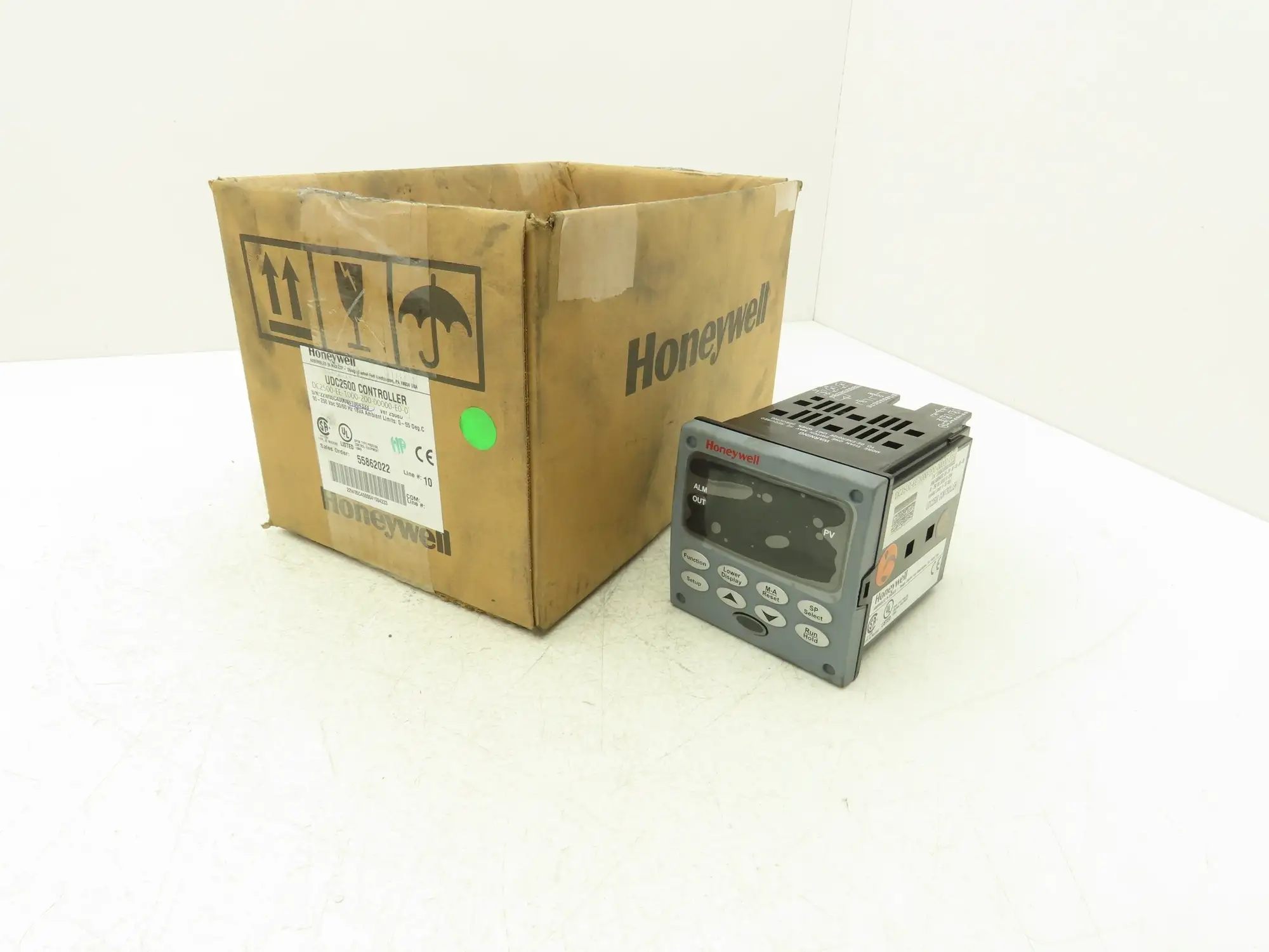Honeywell DC2500-EE-1000-200-00000-E0-0 Universal Digital Controller 90-250VAC