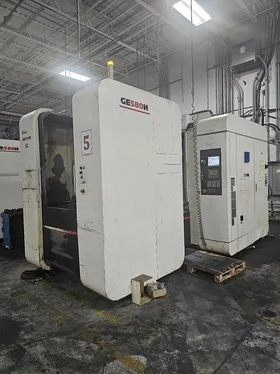 Used 2014 ENSHU GE580H Horizontal Machining Centers Ontario CA | Gizmo Machine Tools #408757