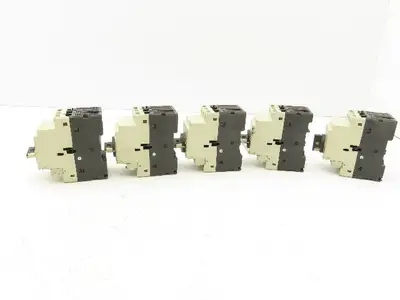 Telemecanique GV2-P10 Motor Starter Circuit Breaker 4-6.3A 3 Pole Lot of 5