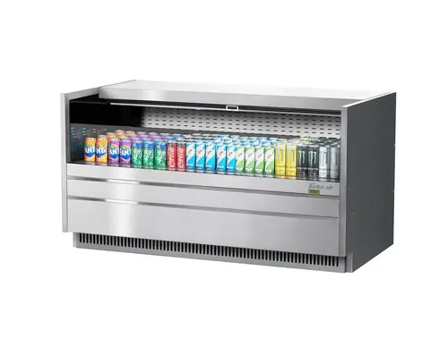 Turbo Air TOM-60UC-S-N 60 1/4" Drop In Open Air Cooler w/ (1) Level, 115v