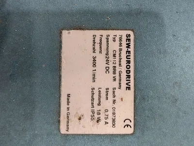 USED SEW-EURODRIVE CPM112M/BR/TF/VR/AS1HSB50