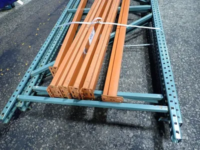 48" X 240" Pallet Racking Lot - Teardrop