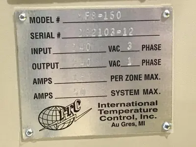 NEW IDEAL MACHINERY IM-MF8-150-A1ST