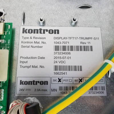 kontron 1043-7071 HMIs & Operator Interfaces | American Industrial Supply Co. (4)