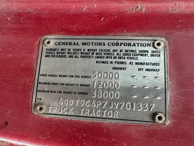 Used 1988 WHITE/GMC 9500 Misc Trucks Pennsylvania US | Proxy Equipment #1385199