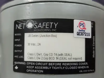 USED NET SAFETY MONITORING JB-F-A-NS