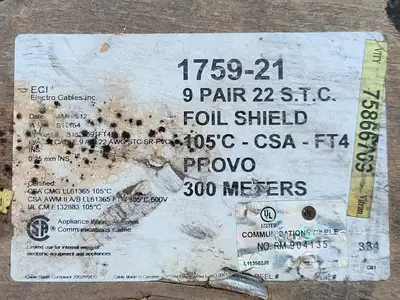 USED ELECTRO CABLES E132883