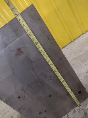 18" X 30" X 1.5" THICK ANGLE PLATE: STOCK #23575