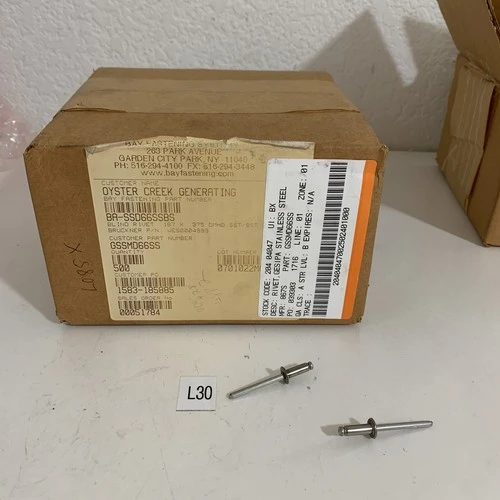 NEW Bay Fastners Does Not Apply