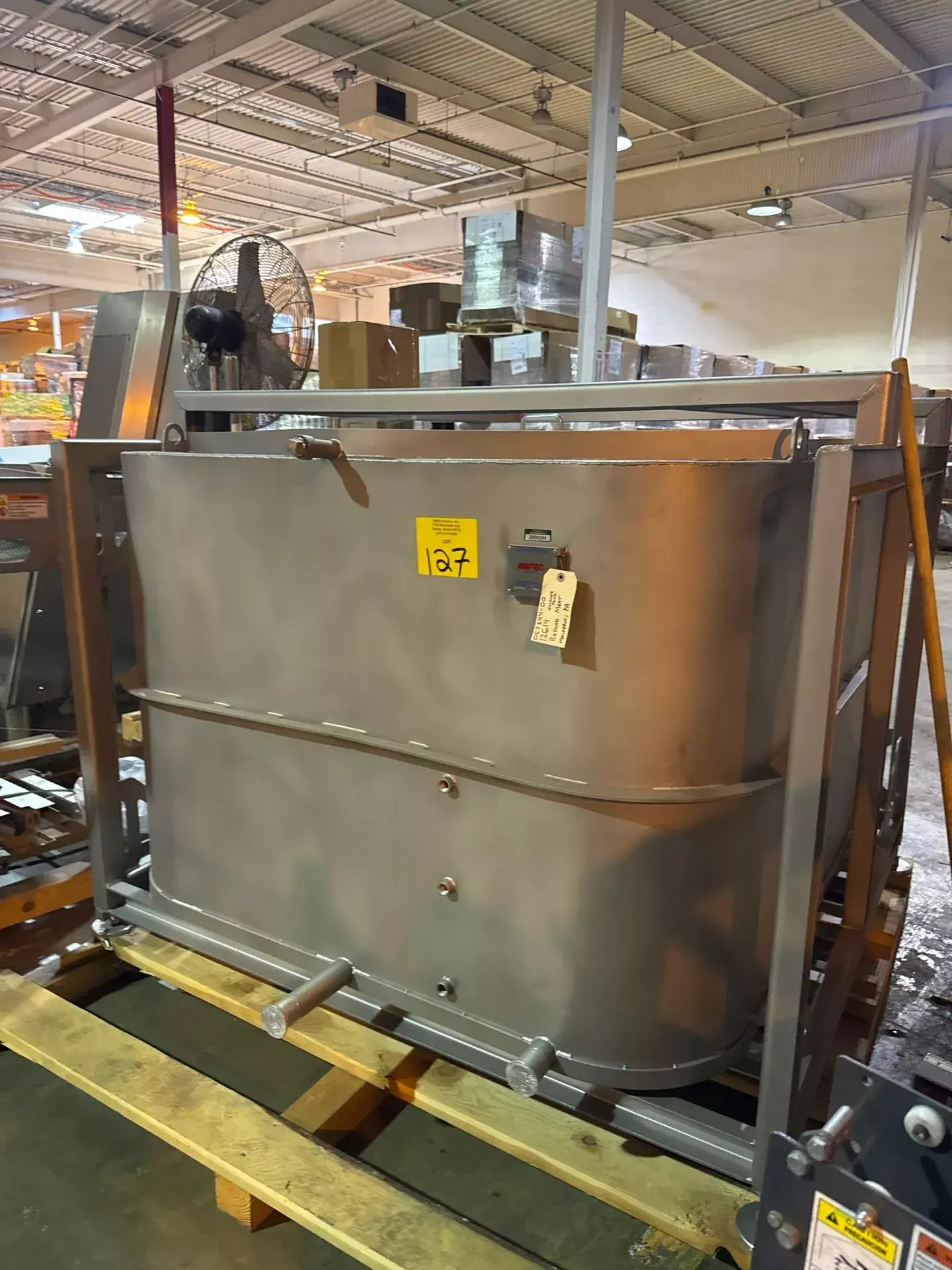 Used AMFEC TANK Stainless Steel Tanks Illinois US | M&M Equipment Corp. #1266930