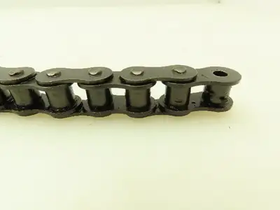 Rexnord 10B-1 Single Strand Steel #50 Riveted Roller Chain 5/8" Pitch 10'