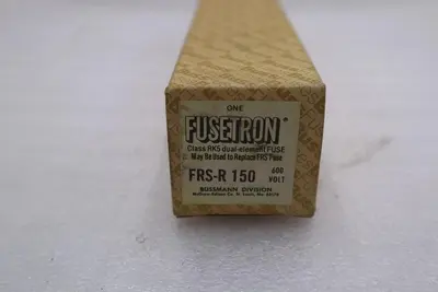 BUSSMAN FUSETRON FRS-R 150 DUAL ELEMENT TIME DELAY FUSE STOCK K-3540