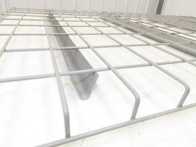 New Pallet Rack Wire Deck 36x58" Waterfall 4 Step Channel Racking 2500lb Mesh