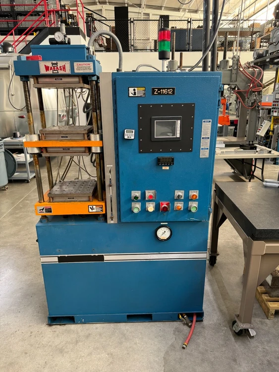 Used Genesis G302H-9-X Heated Platen Hydraulic Press US | RAPID COMPOSITES #281372
