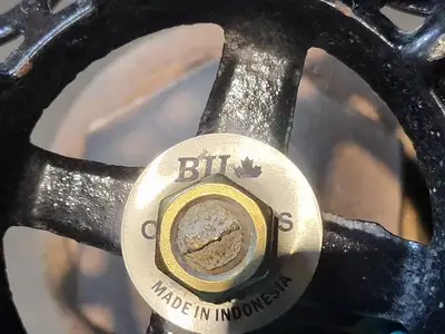 3" Class 200 Brass Gate Valve