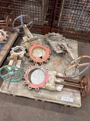 USED DEZURIK,TRUELINE, ROVALVE 6" & 10"