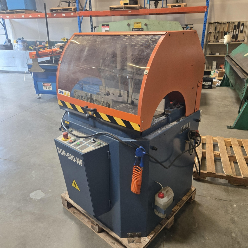 U14761C Demo Scotchman SUP-500-NF non-ferrous upcut saw
