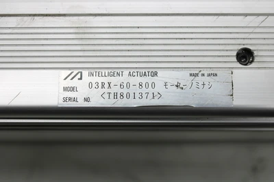 USED THK INTELLIGENT ACTUATOR 03RX-60-800
