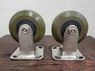 5 x 2 in. Caster Wheel Rigid (Pkg of 2 Wheels)