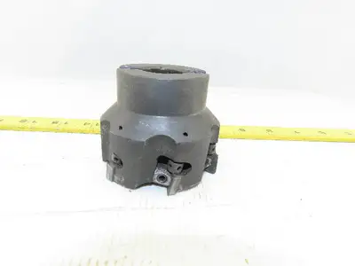 RK Tool SMC3006-14130 Indexable Face Mill Cutter 6-Insert 3" RH 1" Arbor