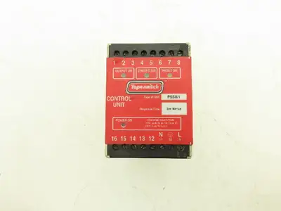 Tapeswitch PSSU/1 Safety Sensor Relay Control Unit 120/230V 6VA Din Rail Mount
