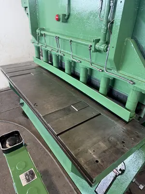 6' X 3/4" PACIFIC HYDRAULIC PLATE SHEAR. STOCK # 0665625