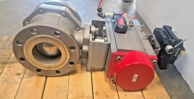 Kitz Stainless Steel Ball Valve CF8M 4-150 S14A H-PTFE 316 Actuator