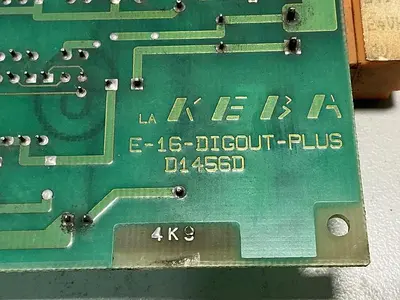 USED KEBA E-16-DIGOUT-PLUS D1456D